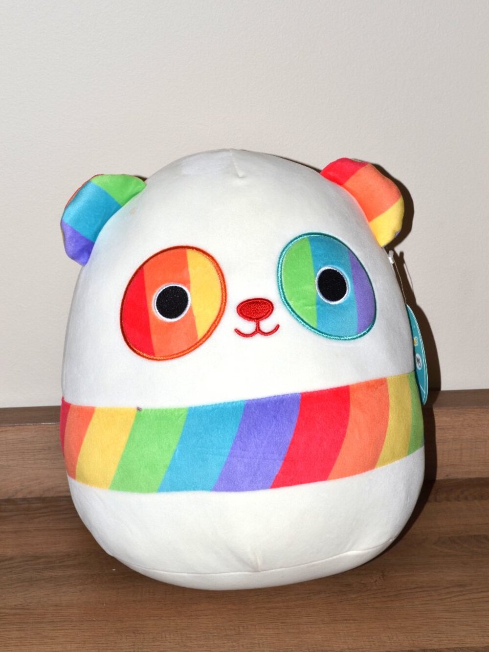 NWT Squishmallows WayOUT Sarakee The Panda 12" Pride Plush, Stuffed Animal - Picture 4 of 6